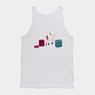 Beekeepers Inspection - Purple Tank Top